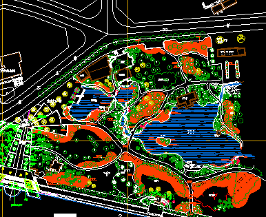 某公園及兒童公園規劃設計圖紙 免費下載與園林綠化施工指南